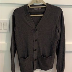 Vince men’s cardigan size S Grey